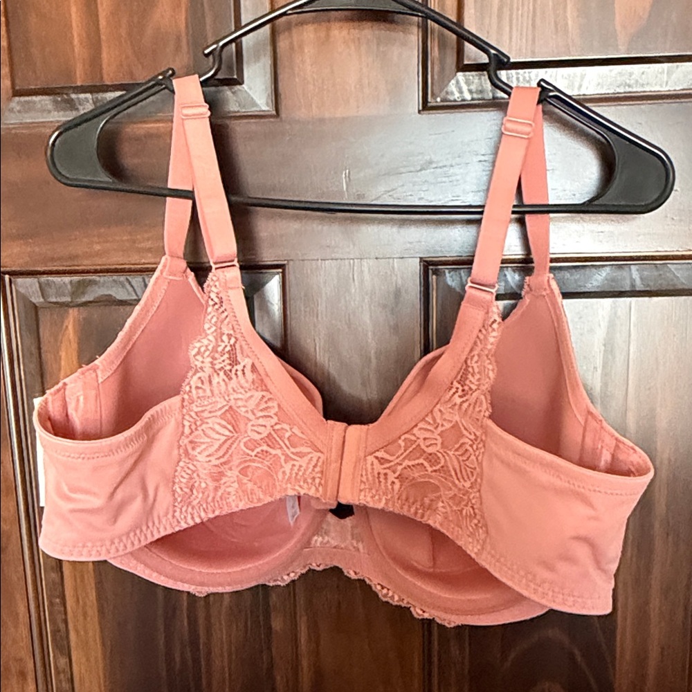 Auden Dusty Rose Lace Underwire Bra - Picture 5 of 6